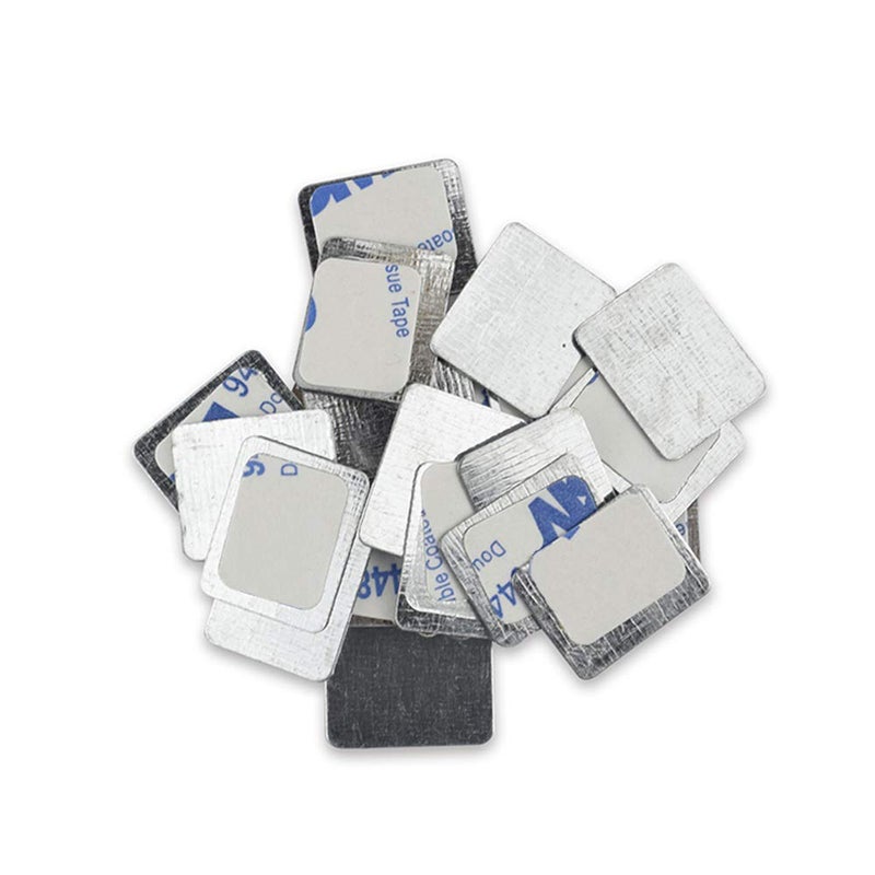 TUOKING 50Pcs Square Metal Stickers for Eyeshadow Magnetic Makeup Palette - Image 1